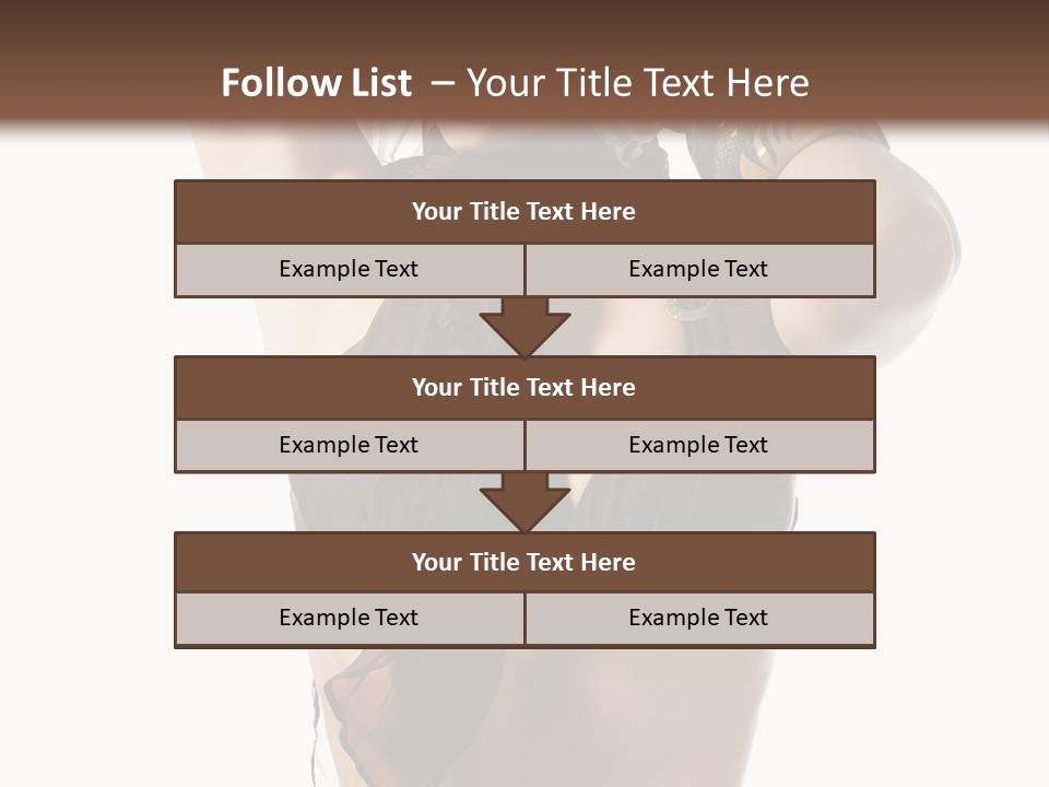 Scarf Style Jewellery PowerPoint Template