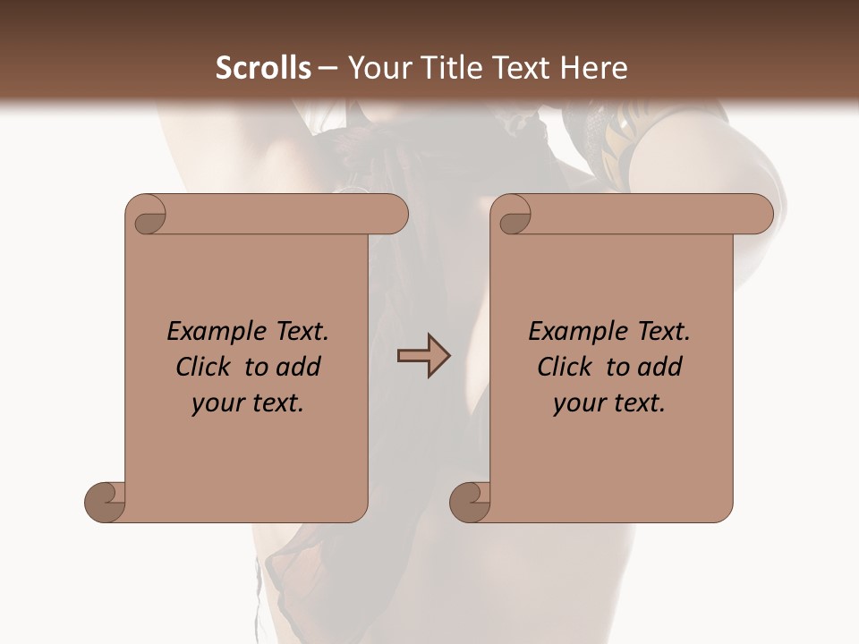 Scarf Style Jewellery PowerPoint Template