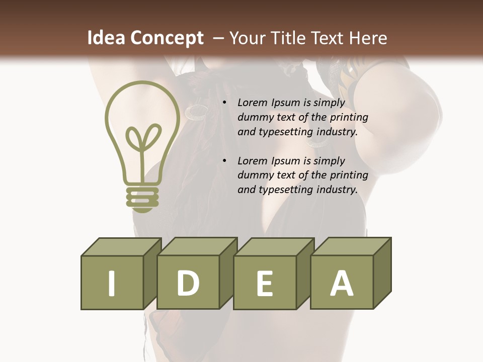 Scarf Style Jewellery PowerPoint Template