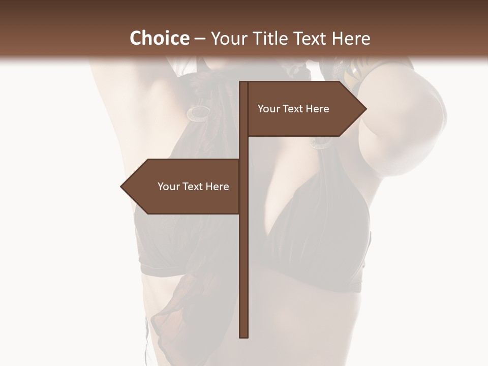 Scarf Style Jewellery PowerPoint Template