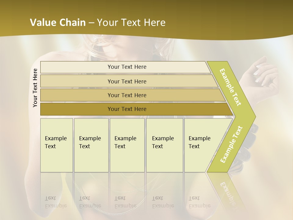 Underwear Provocative Summer PowerPoint Template