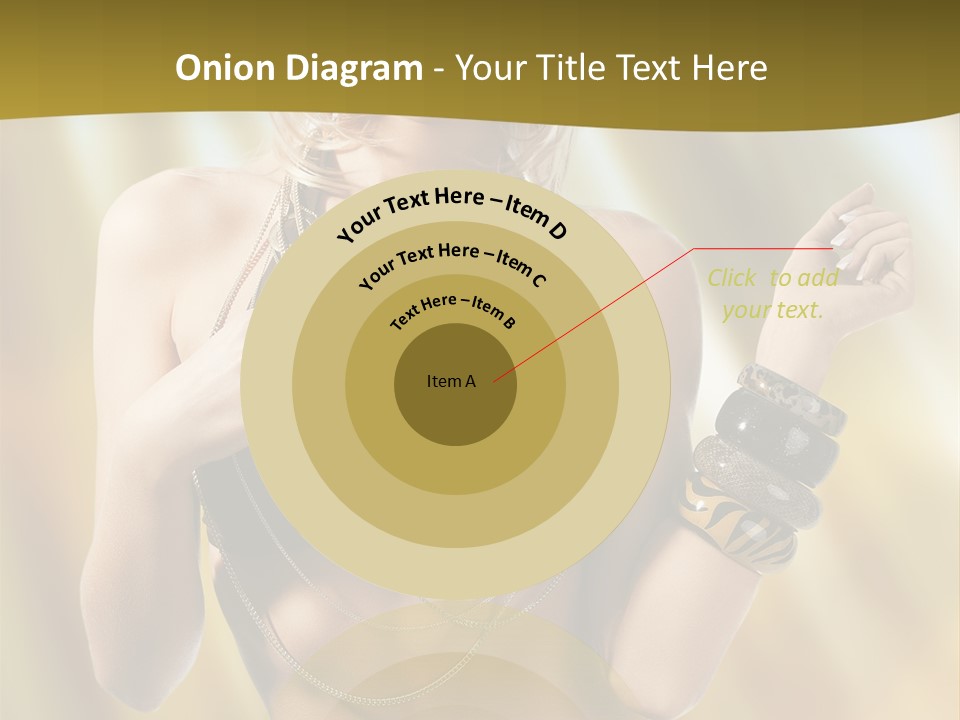 Underwear Provocative Summer PowerPoint Template