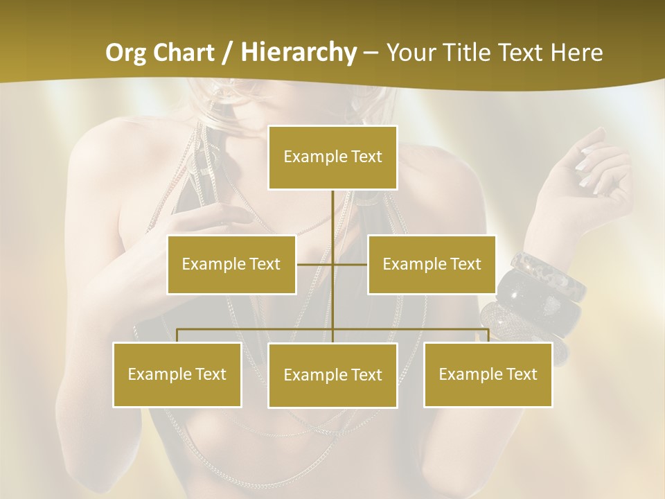 Underwear Provocative Summer PowerPoint Template