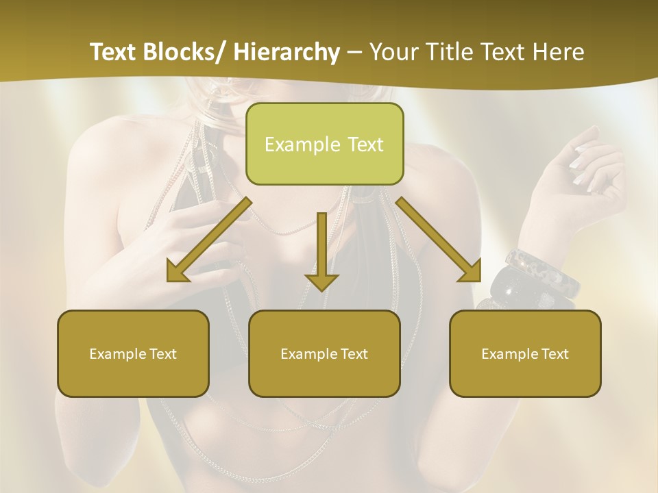 Underwear Provocative Summer PowerPoint Template