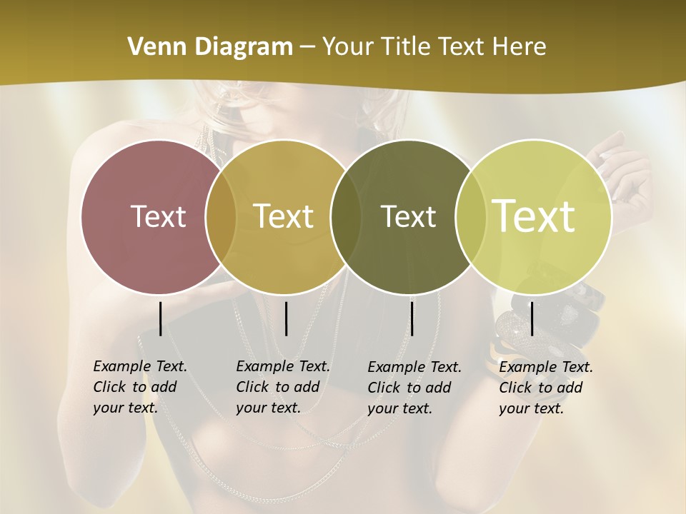 Underwear Provocative Summer PowerPoint Template