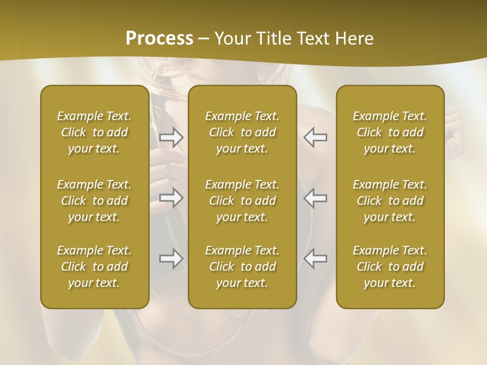 Underwear Provocative Summer PowerPoint Template