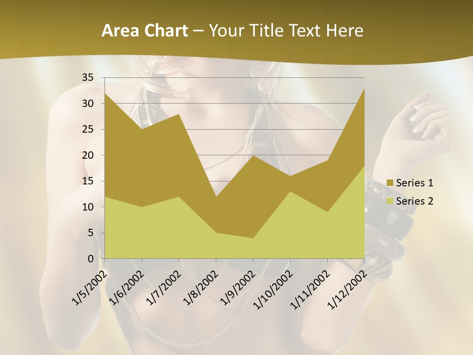 Underwear Provocative Summer PowerPoint Template
