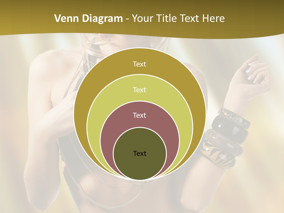 Underwear Provocative Summer PowerPoint Template