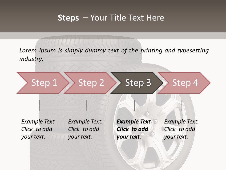 Transport Graphics Isolated PowerPoint Template
