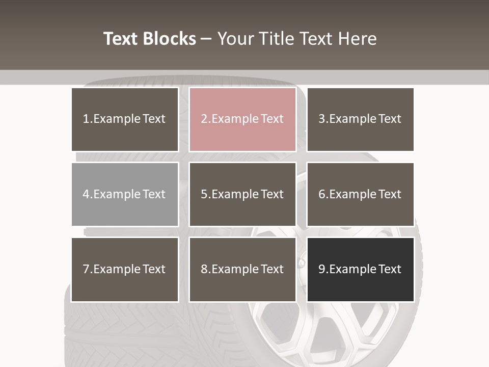 Transport Graphics Isolated PowerPoint Template