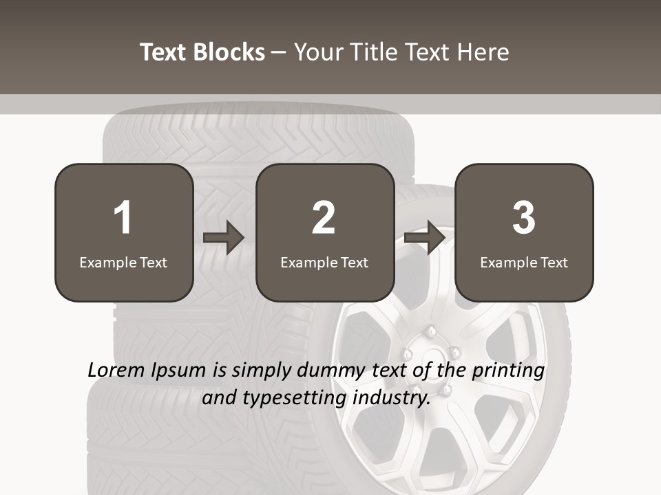 Transport Graphics Isolated PowerPoint Template