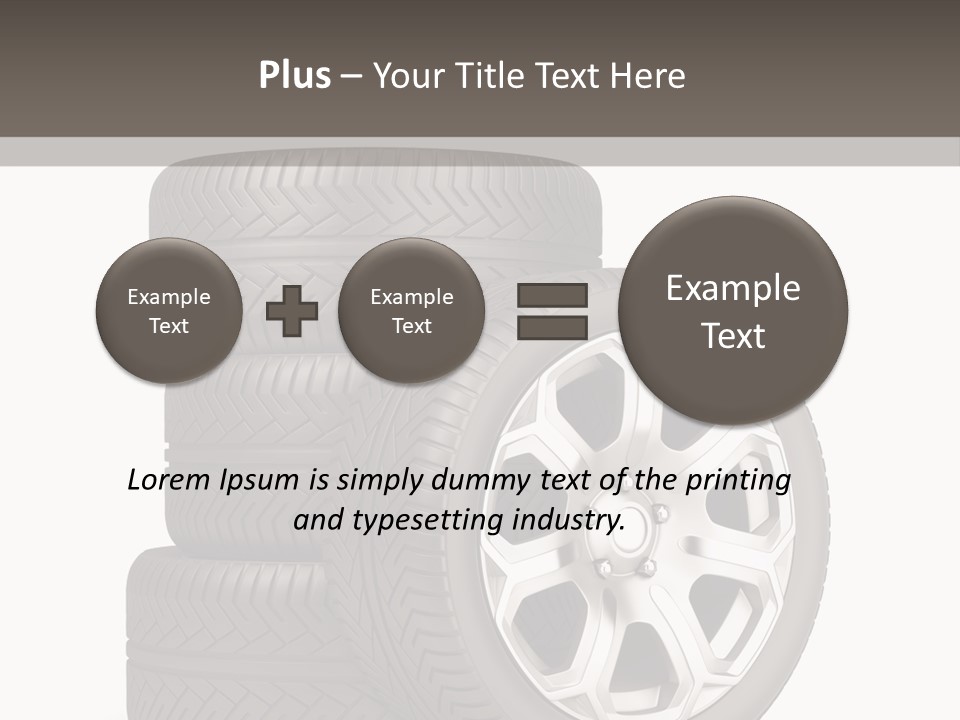 Transport Graphics Isolated PowerPoint Template