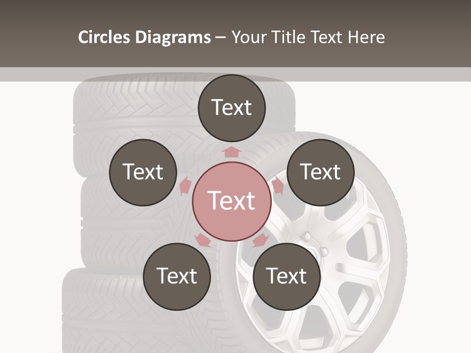 Transport Graphics Isolated PowerPoint Template