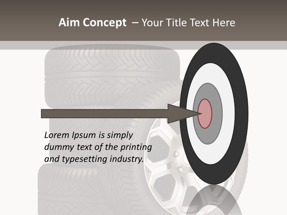 Transport Graphics Isolated PowerPoint Template