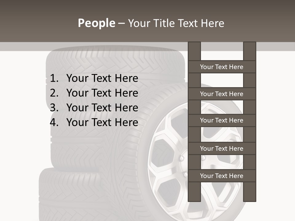Transport Graphics Isolated PowerPoint Template