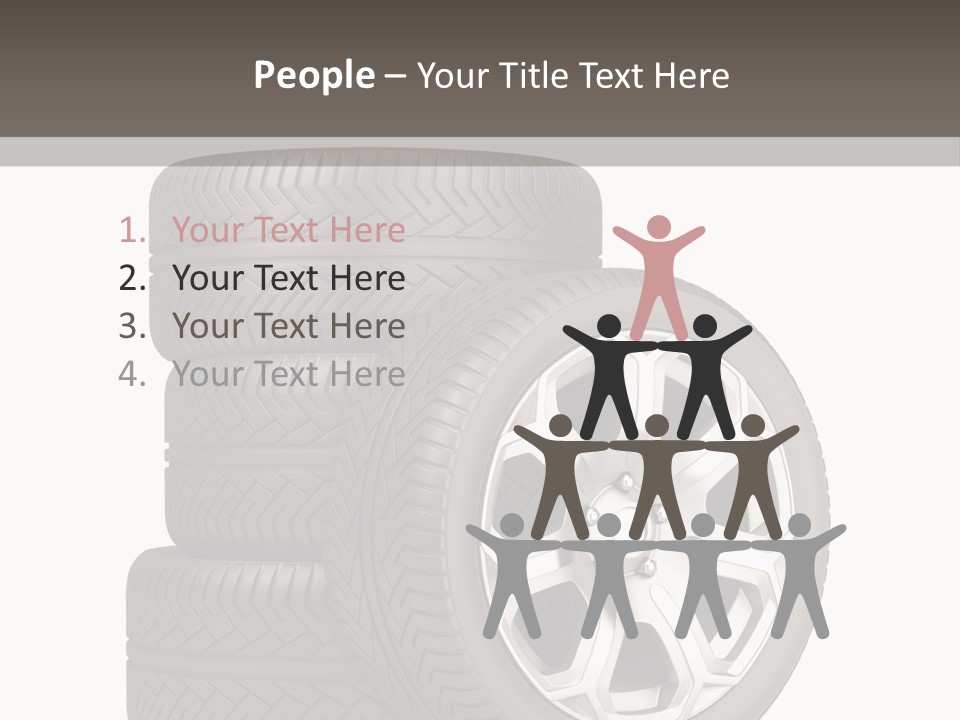 Transport Graphics Isolated PowerPoint Template