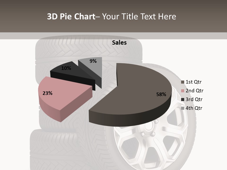 Transport Graphics Isolated PowerPoint Template