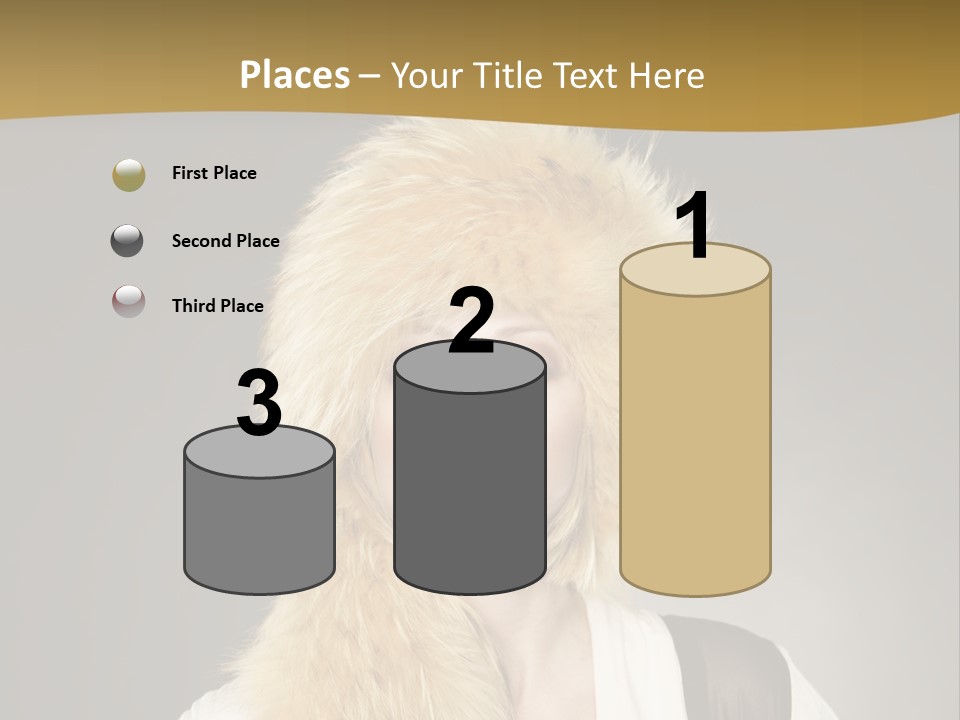 Glamour Pretty Cold PowerPoint Template