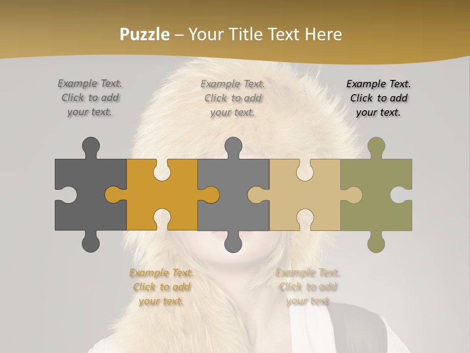 Glamour Pretty Cold PowerPoint Template