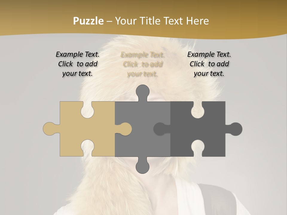 Glamour Pretty Cold PowerPoint Template