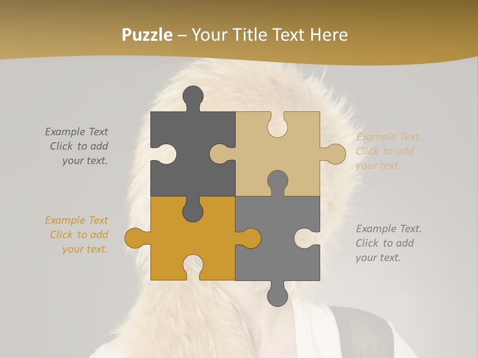 Glamour Pretty Cold PowerPoint Template