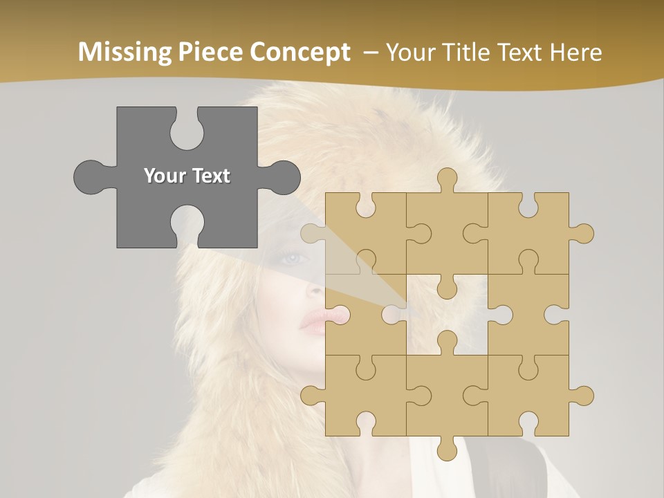 Glamour Pretty Cold PowerPoint Template