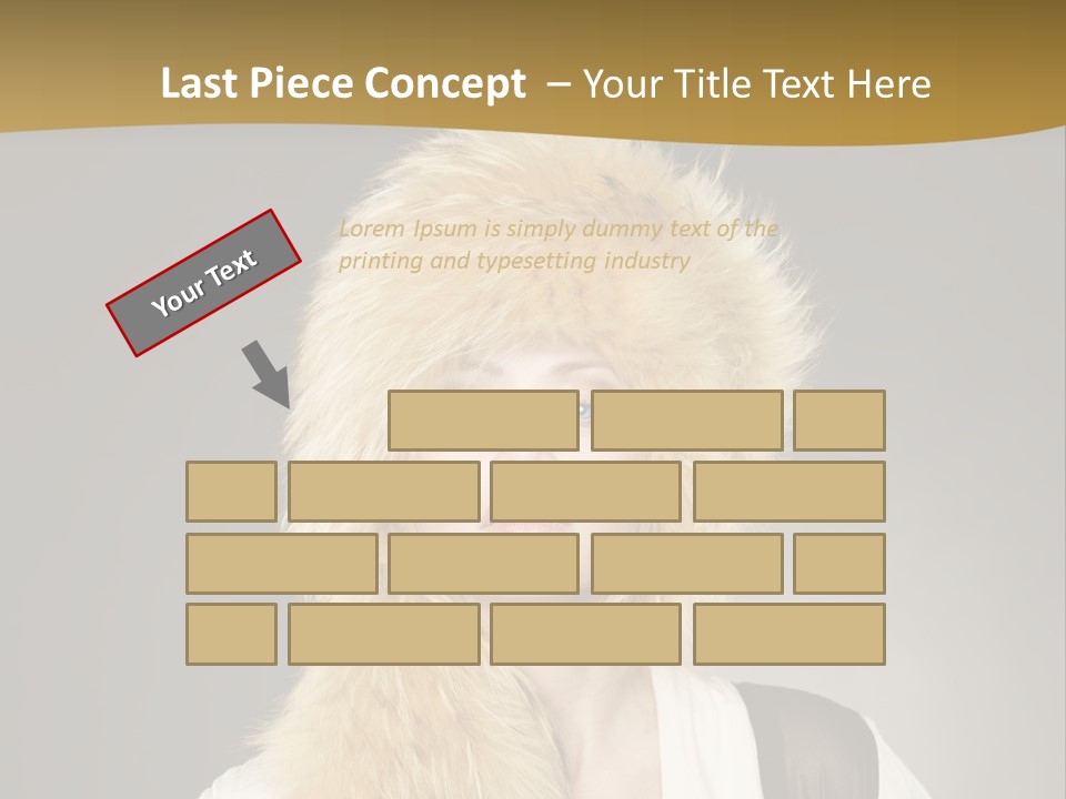 Glamour Pretty Cold PowerPoint Template