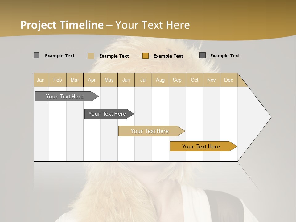 Glamour Pretty Cold PowerPoint Template