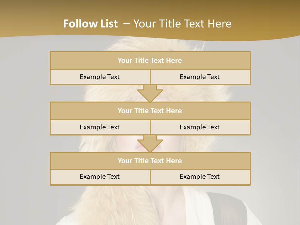 Glamour Pretty Cold PowerPoint Template