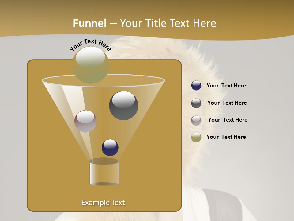 Glamour Pretty Cold PowerPoint Template