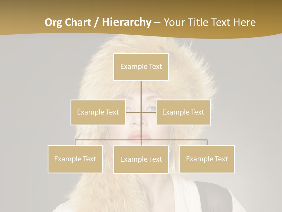 Glamour Pretty Cold PowerPoint Template