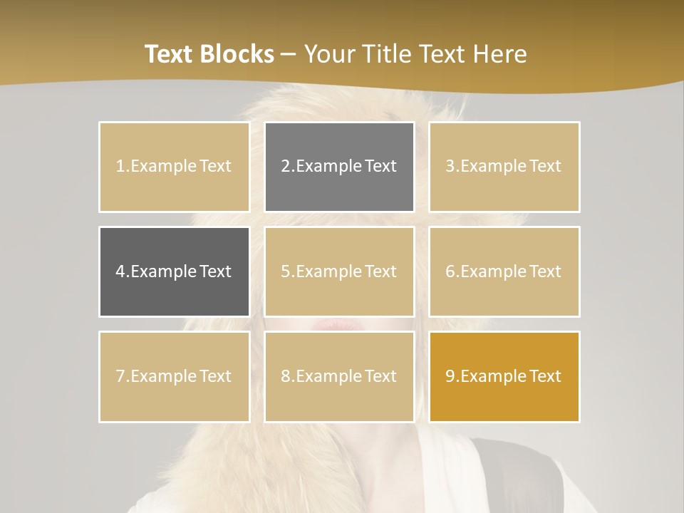 Glamour Pretty Cold PowerPoint Template