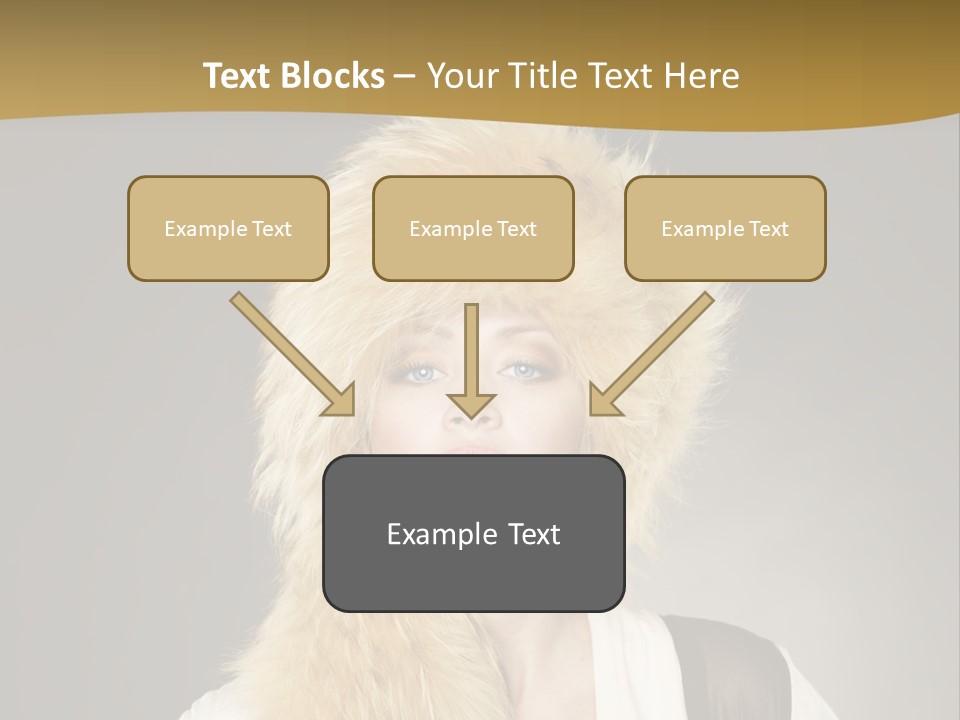 Glamour Pretty Cold PowerPoint Template