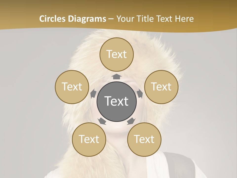 Glamour Pretty Cold PowerPoint Template