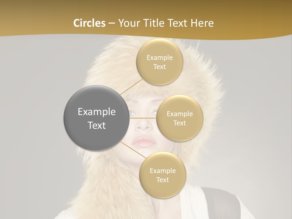 Glamour Pretty Cold PowerPoint Template