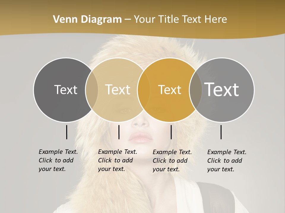 Glamour Pretty Cold PowerPoint Template