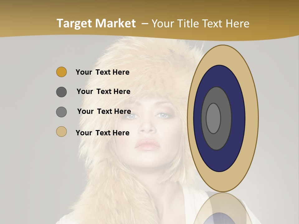 Glamour Pretty Cold PowerPoint Template