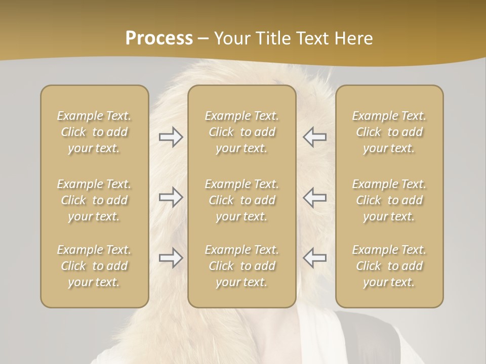 Glamour Pretty Cold PowerPoint Template