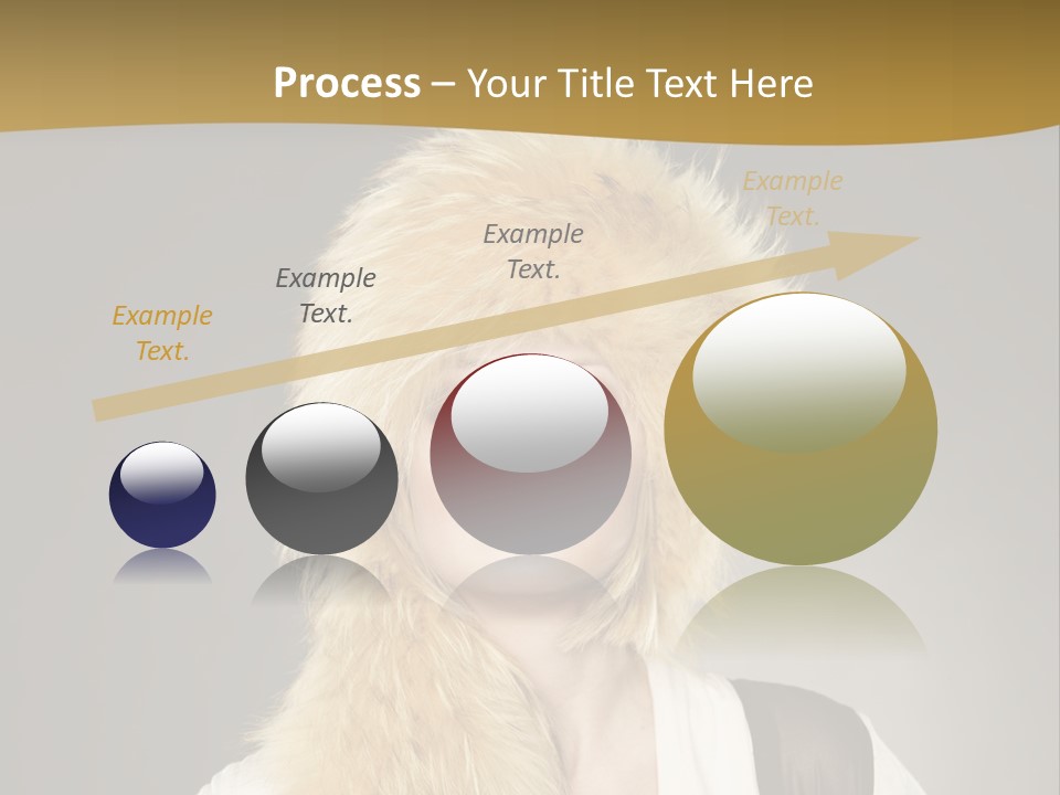 Glamour Pretty Cold PowerPoint Template