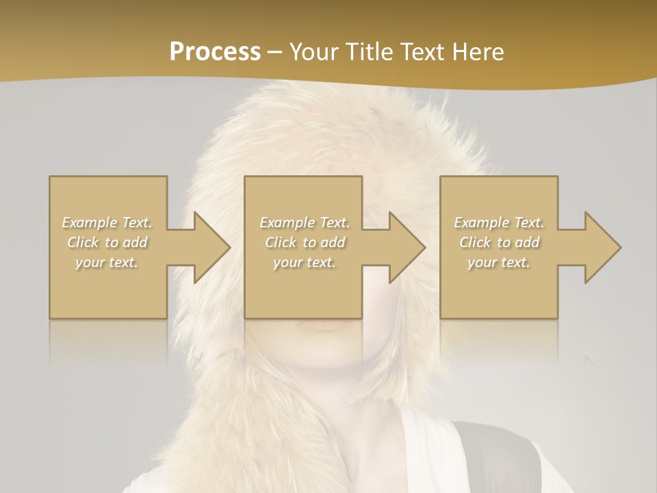Glamour Pretty Cold PowerPoint Template