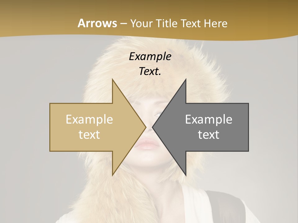 Glamour Pretty Cold PowerPoint Template