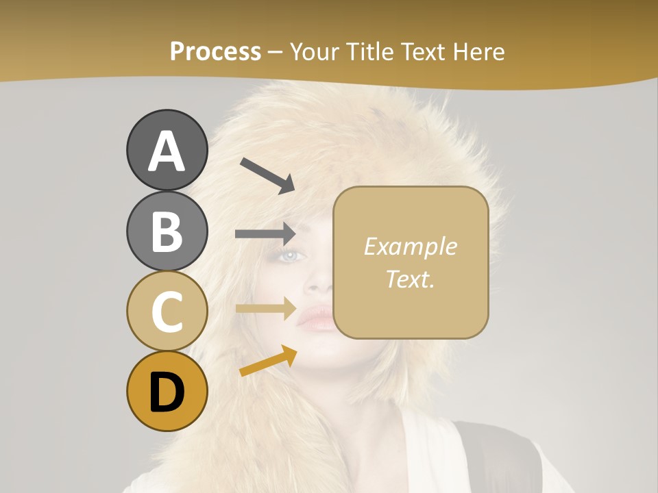 Glamour Pretty Cold PowerPoint Template