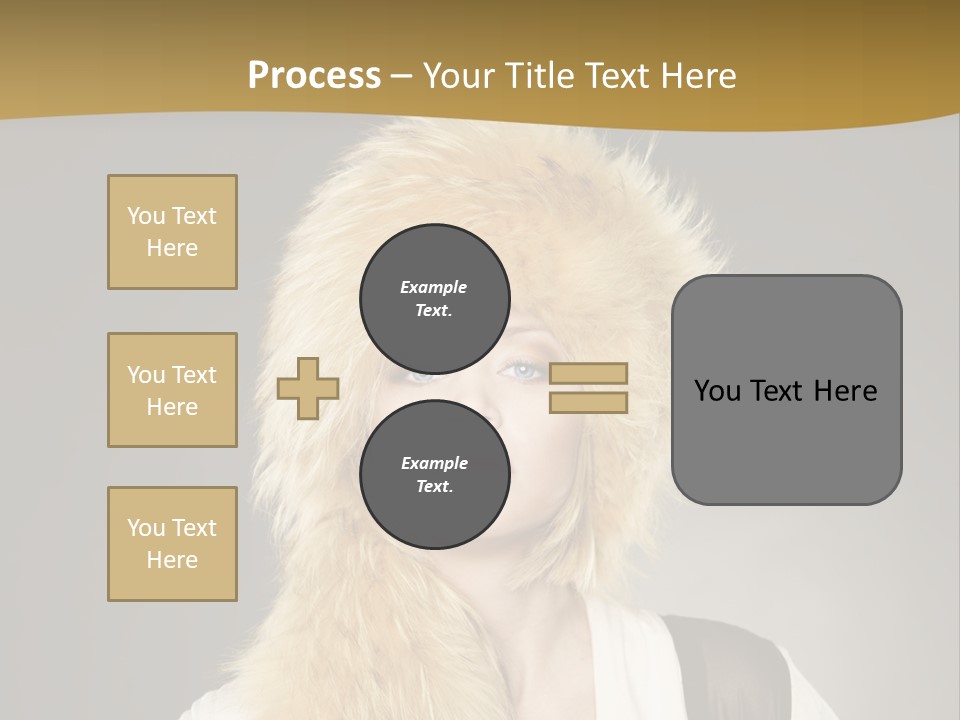 Glamour Pretty Cold PowerPoint Template