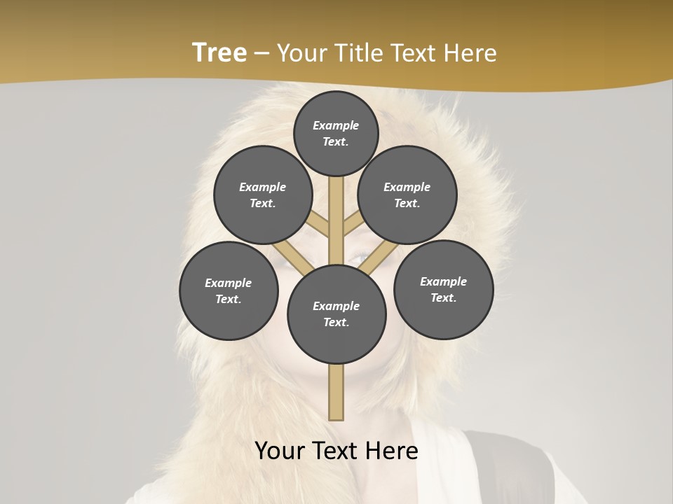 Glamour Pretty Cold PowerPoint Template