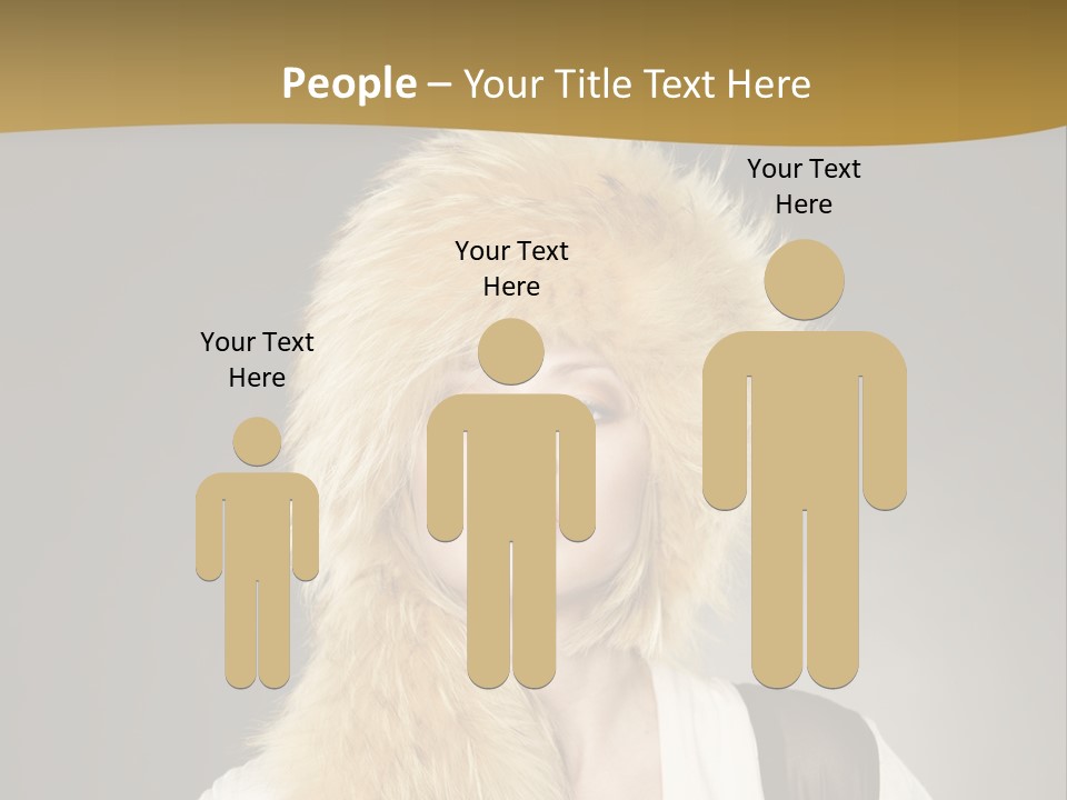 Glamour Pretty Cold PowerPoint Template