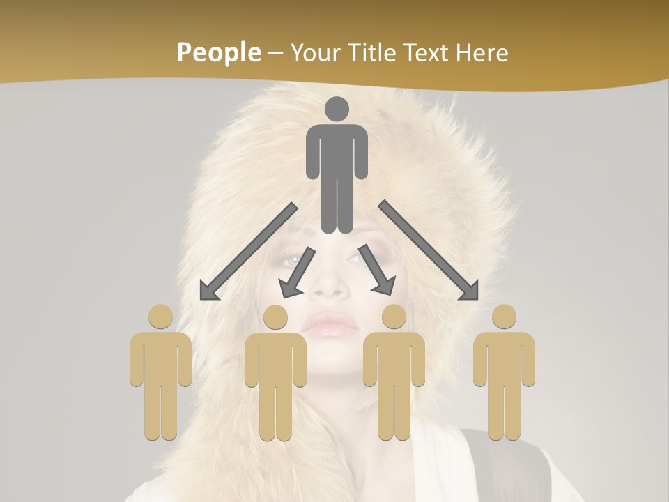 Glamour Pretty Cold PowerPoint Template