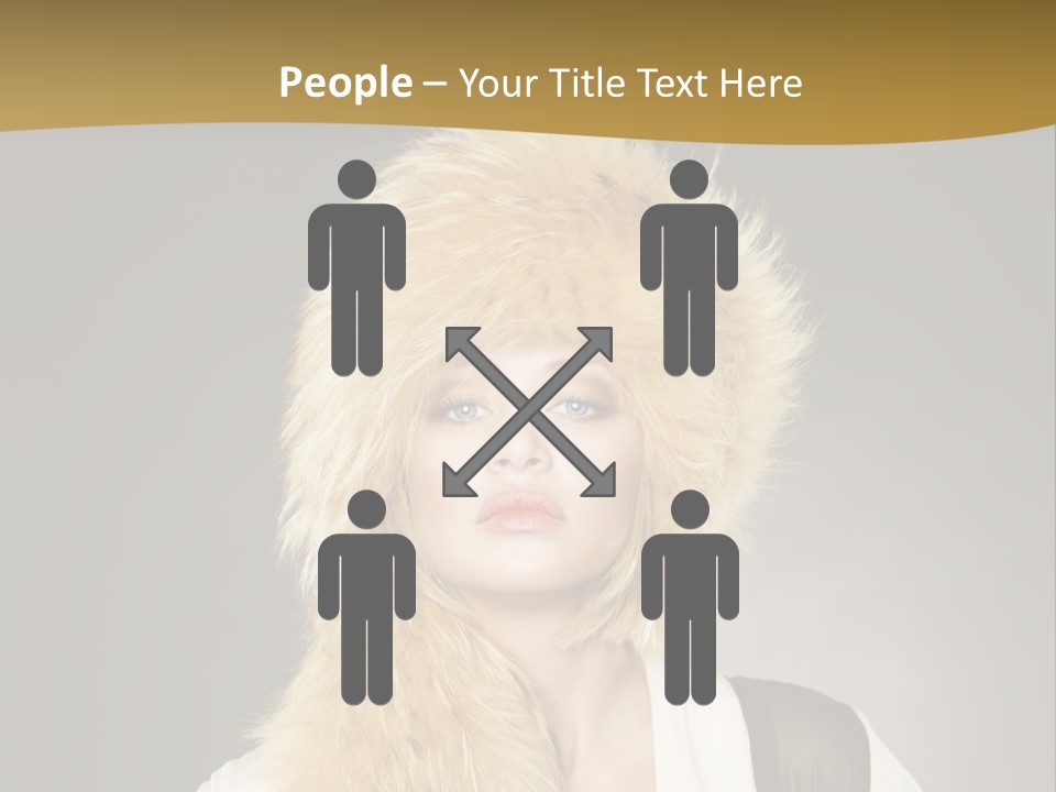 Glamour Pretty Cold PowerPoint Template