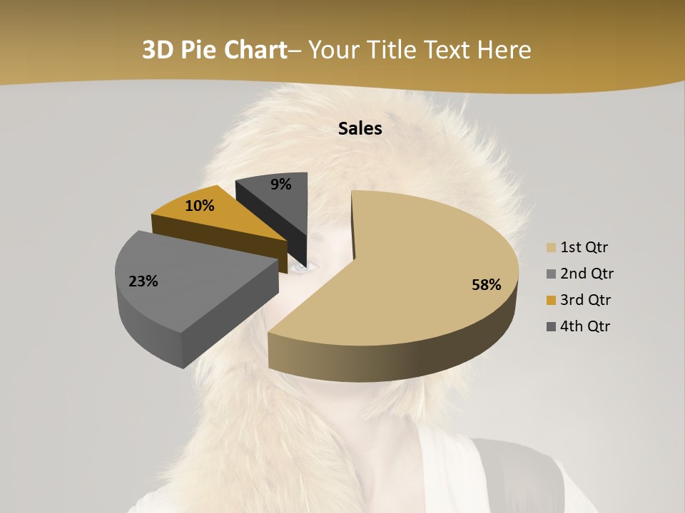 Glamour Pretty Cold PowerPoint Template