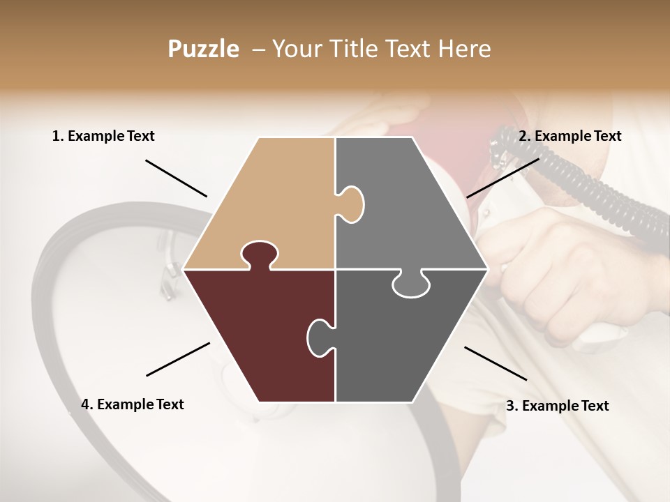 Loudspeaker Corporate Businessman PowerPoint Template