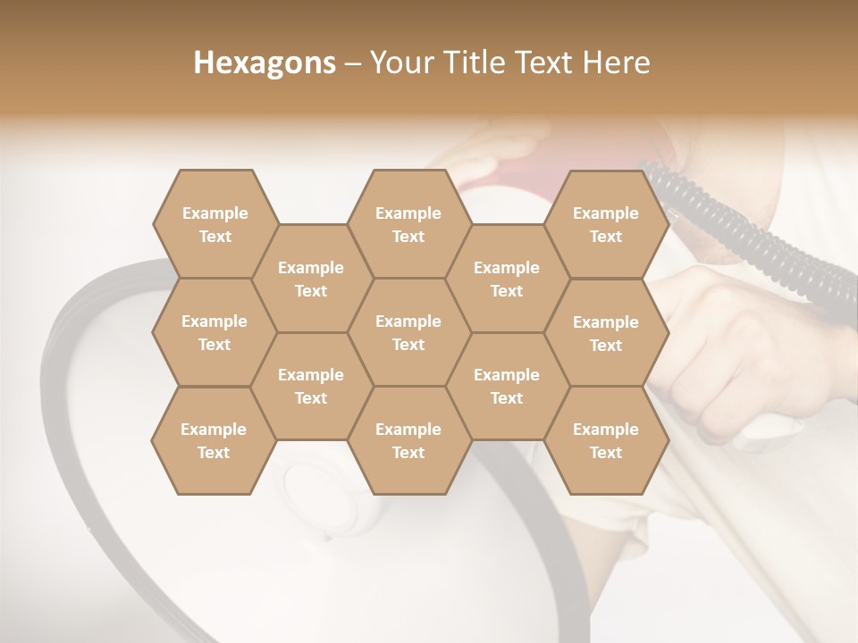 Loudspeaker Corporate Businessman PowerPoint Template